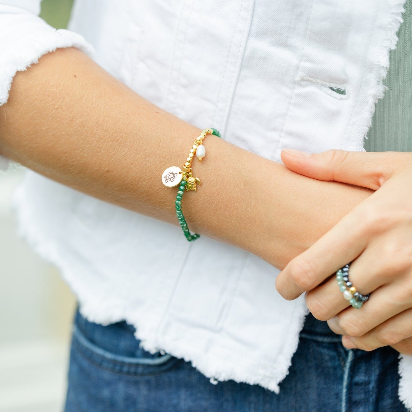 Turtle Stretch Bracelet