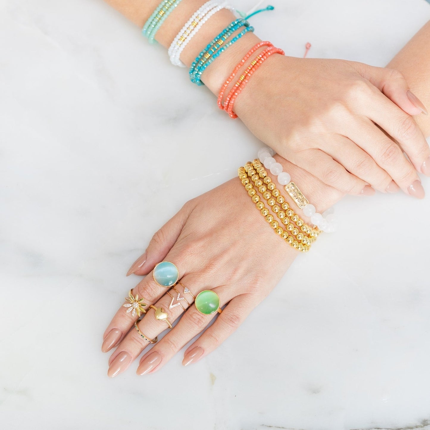 Adjustable Triangle Ring