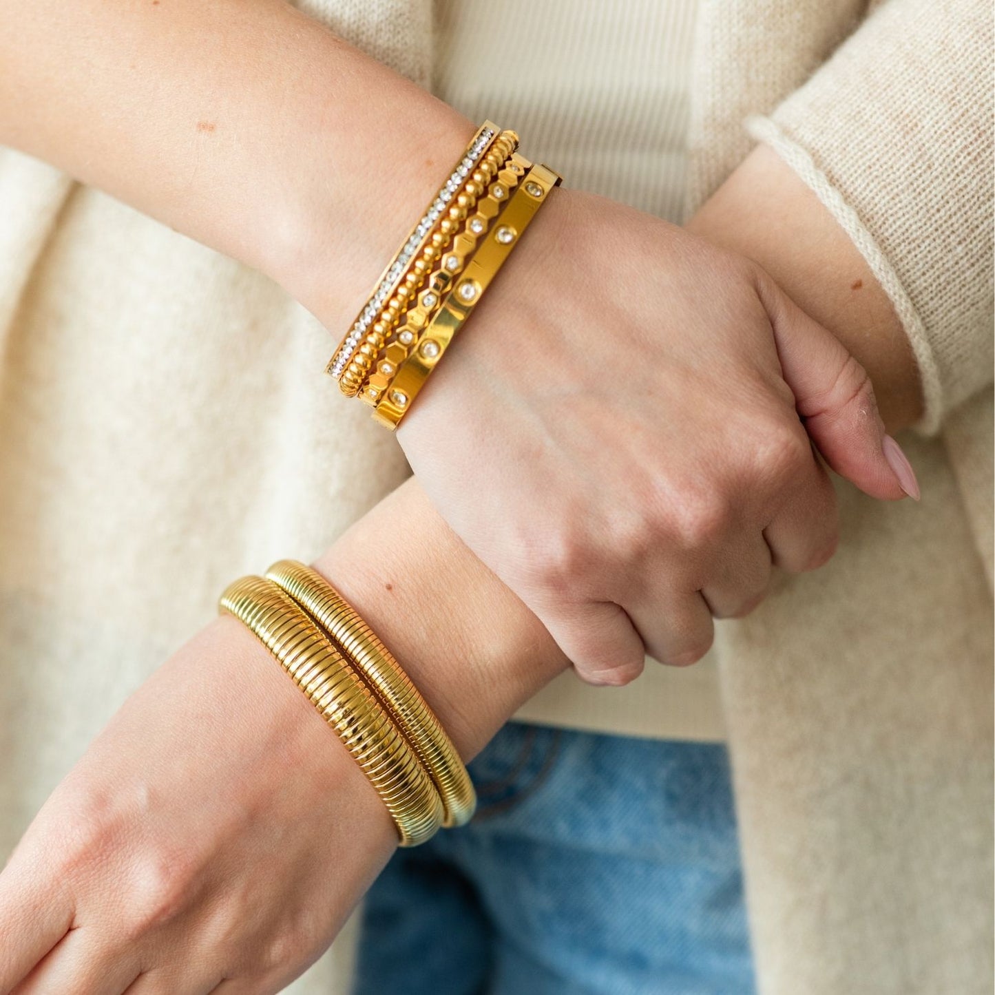 Narrow Flex Bangle - Water Resistant