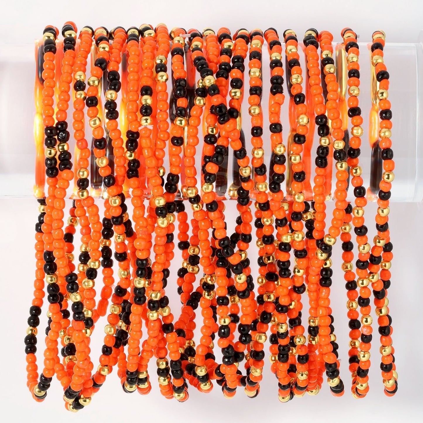 Set/24 Stretch Beaded Game Day Bracelets