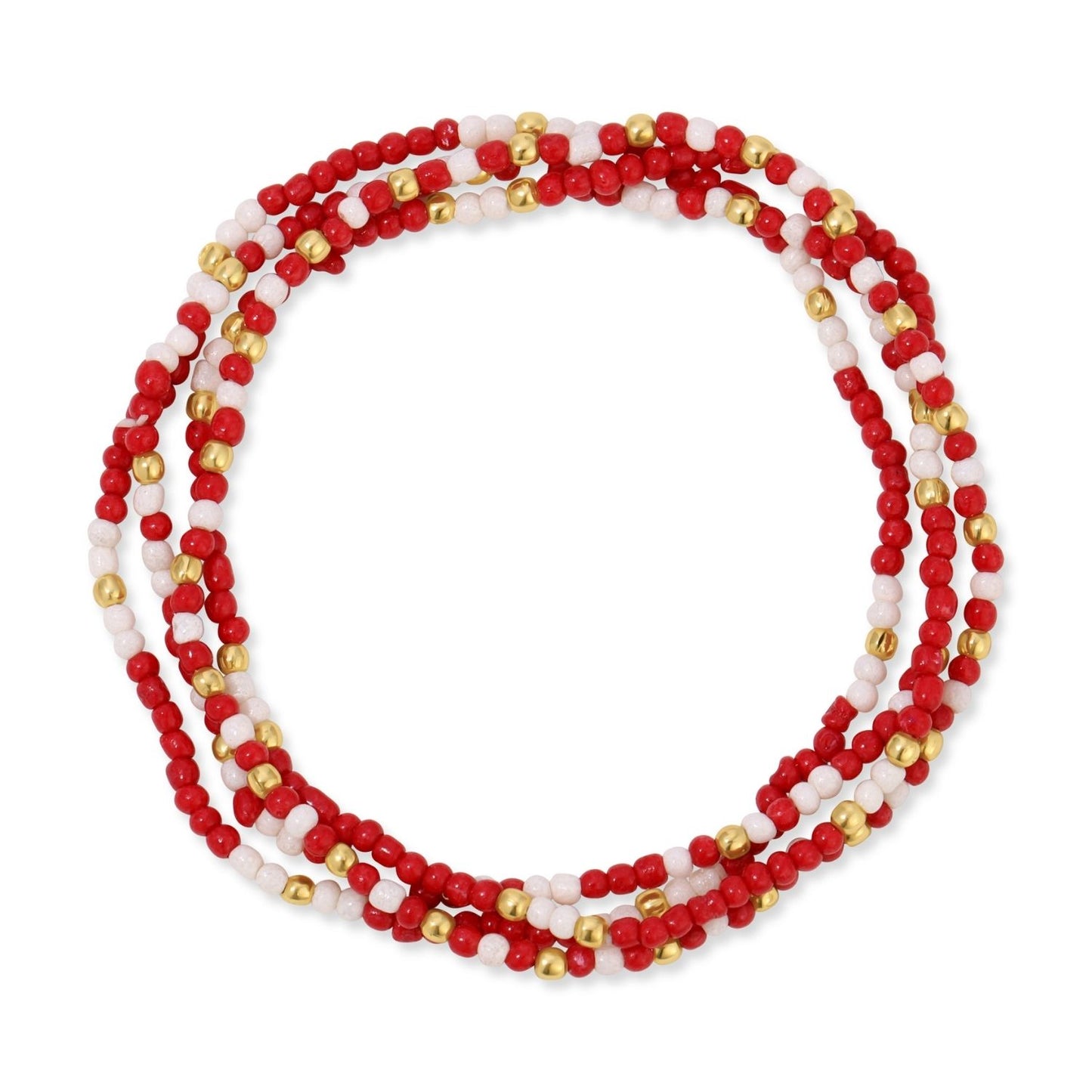 Set/24 Stretch Beaded Game Day Bracelets