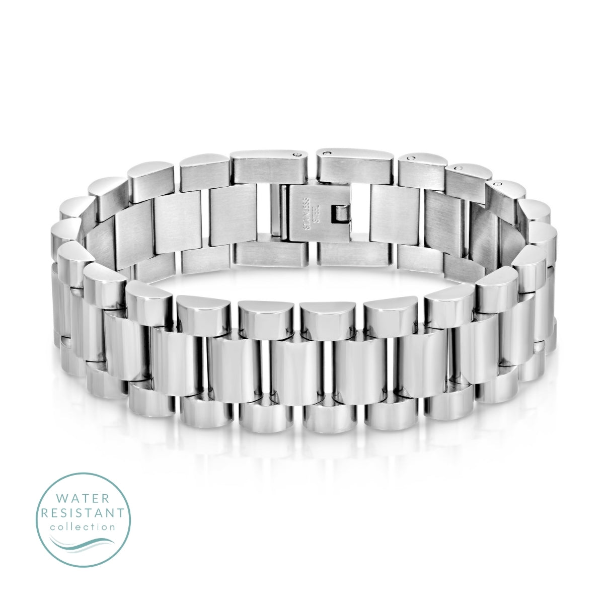 Bold Iconic Watch Strap Bracelet, Water-Resistant