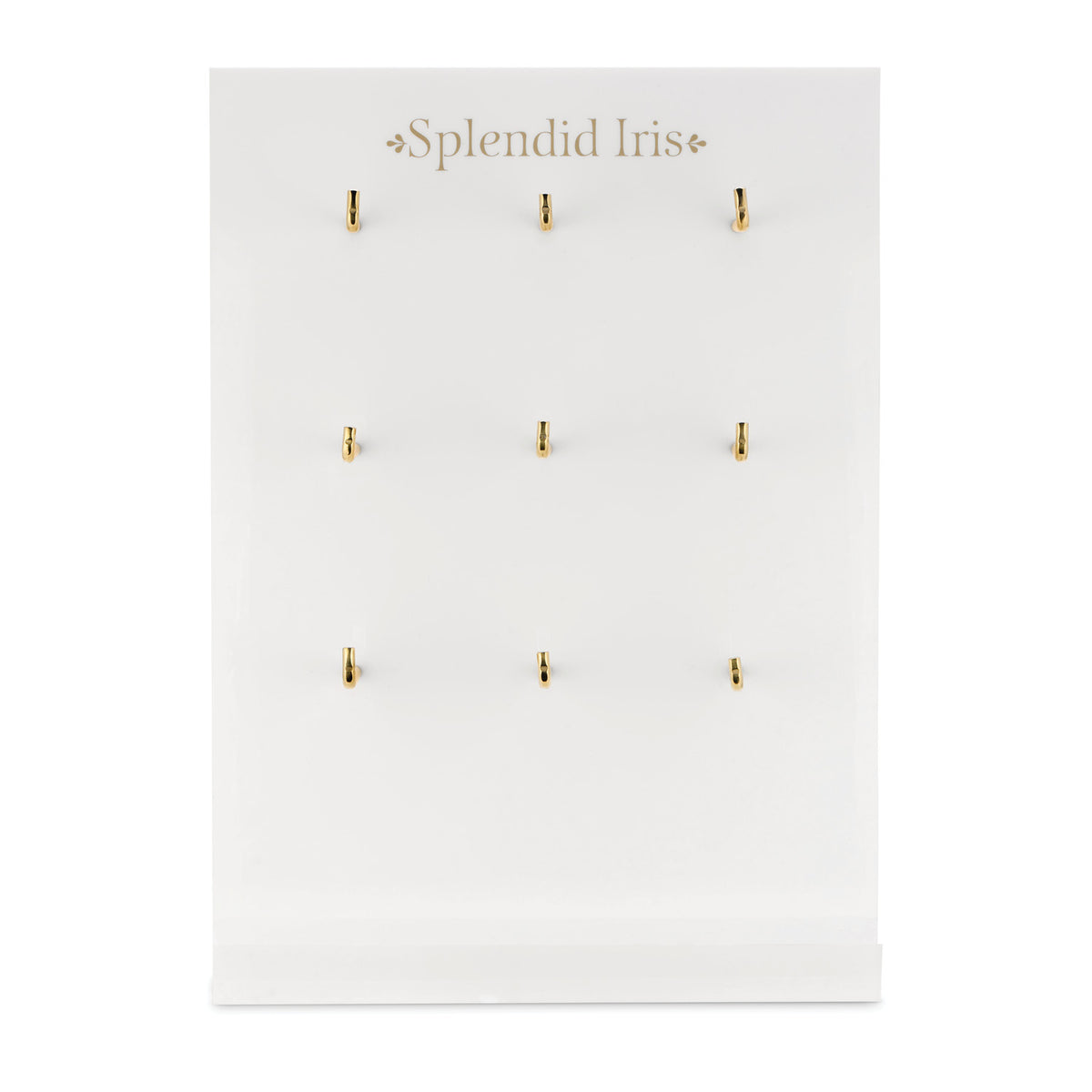 Branded 9 Hook Display