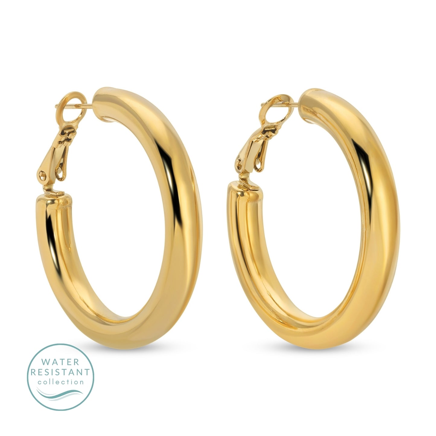 Latch Back Hoops, Water Resistant