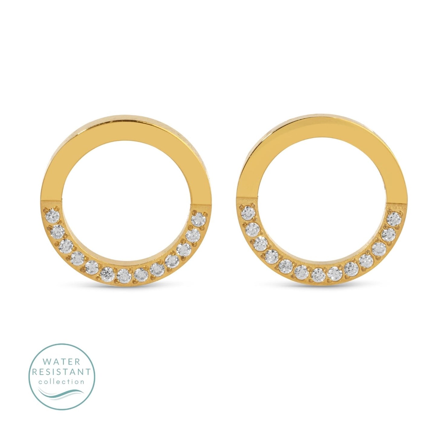 Contemporary Water Resistant Pave Studs