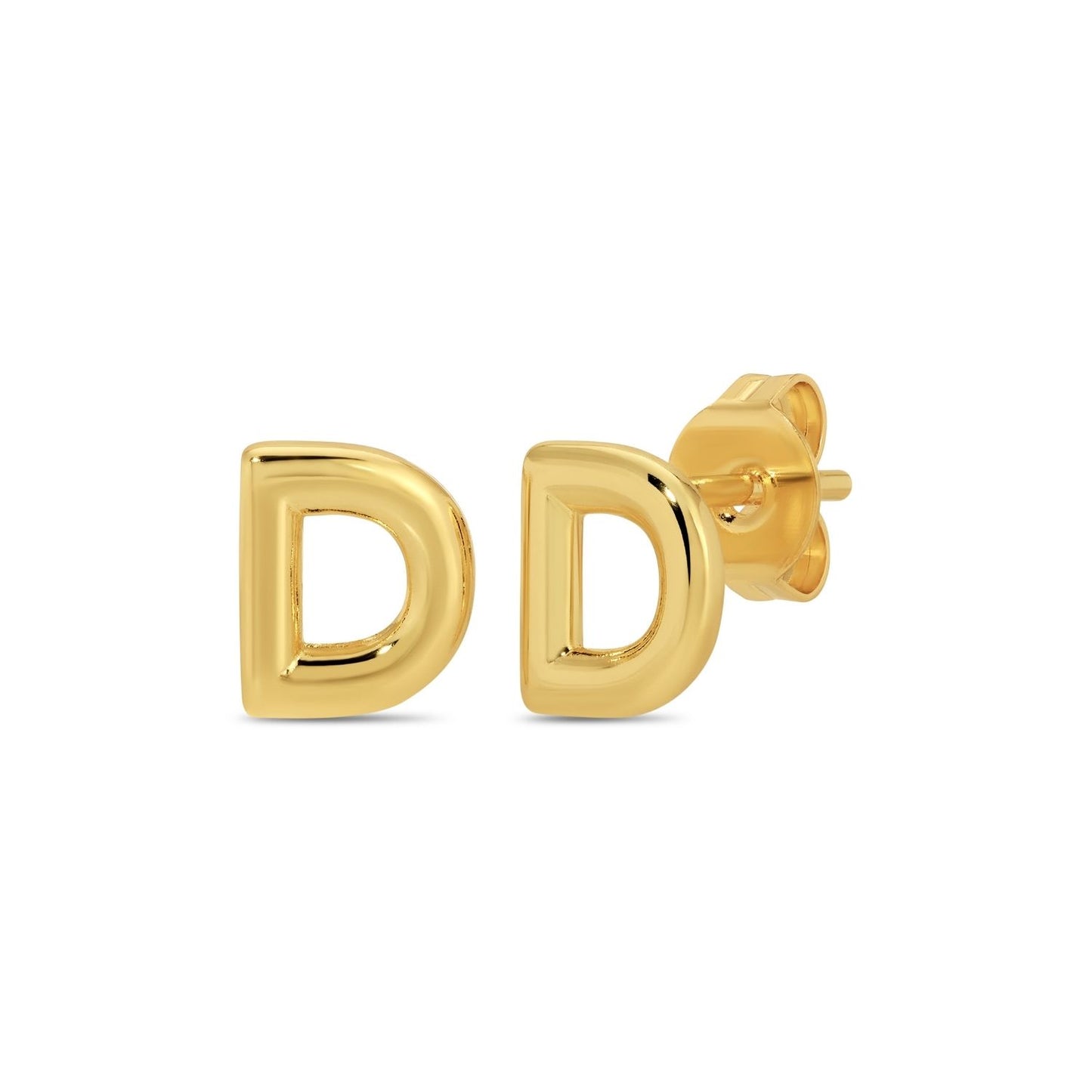 Set/32 Assorted Initial Studs on Velvet Studs
