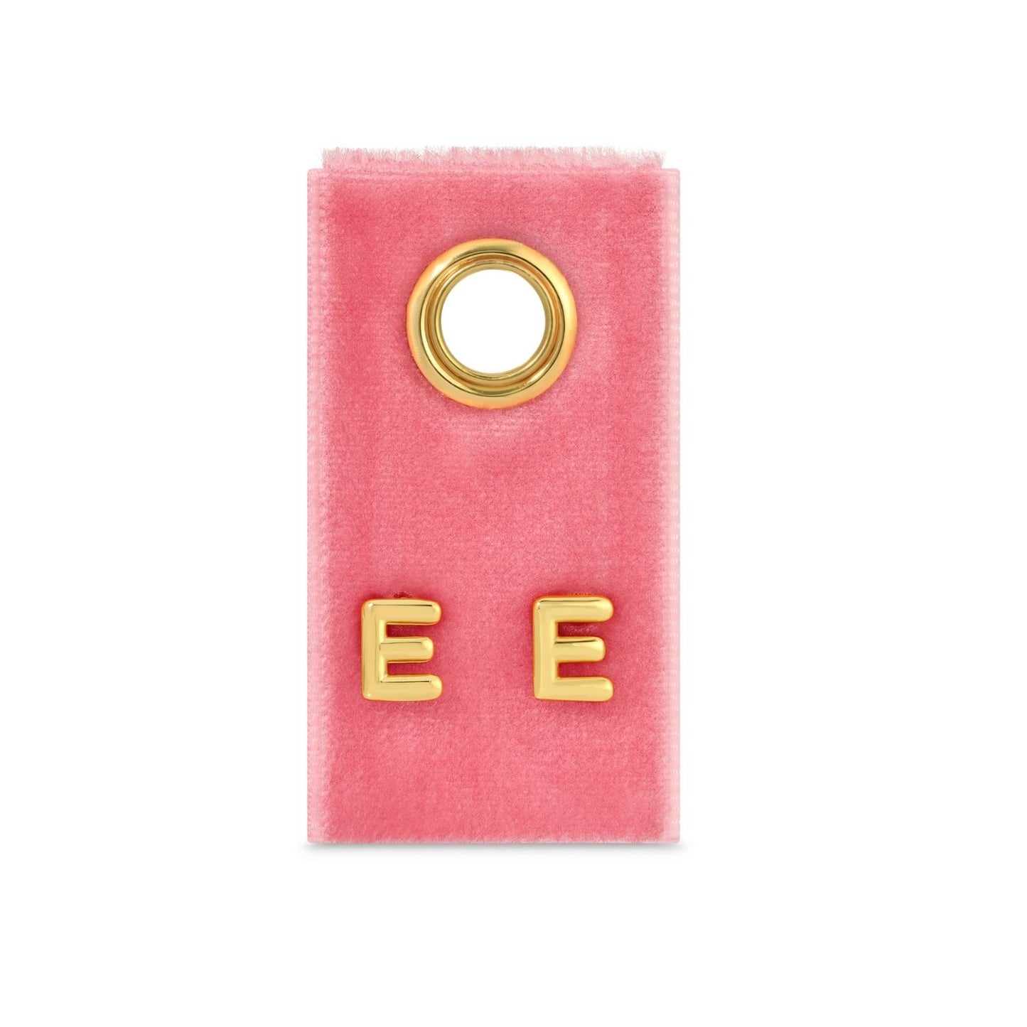 Set/32 Assorted Initial Studs on Velvet Studs