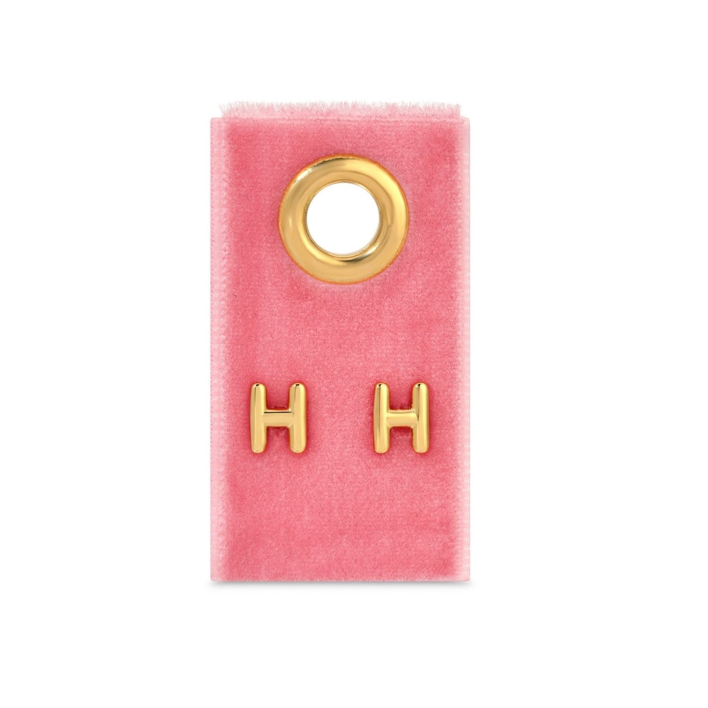 Set/32 Assorted Initial Studs on Velvet Studs