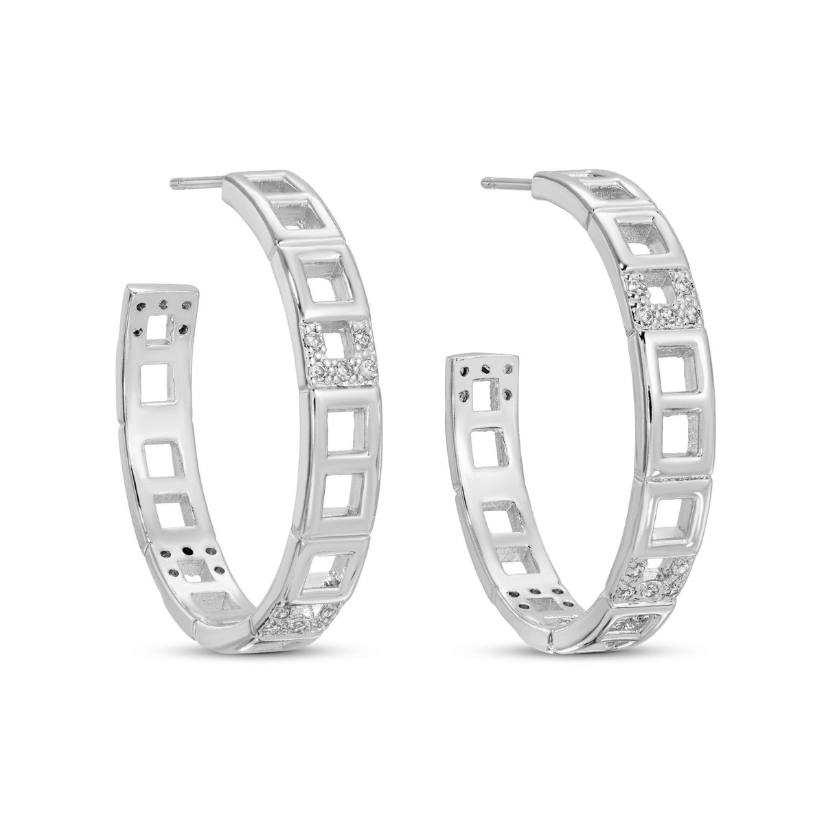 The Structured Sparkle Hoops