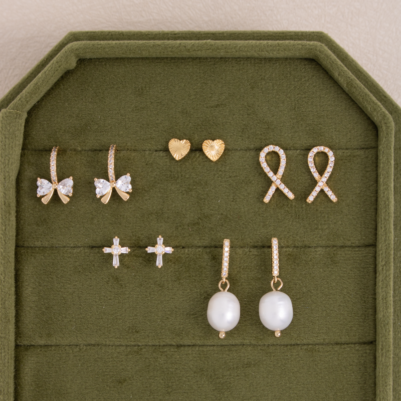 Delicate Bow Earrings