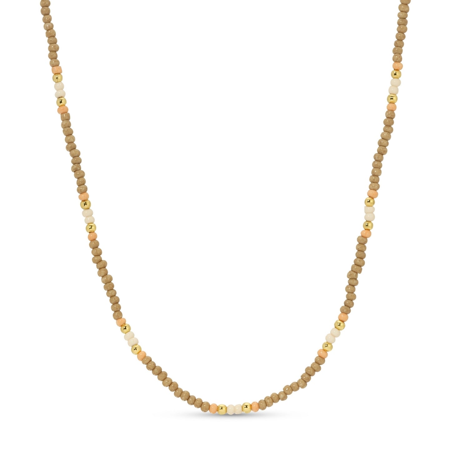 Set/8 Assorted 2mm seed bead necklaces