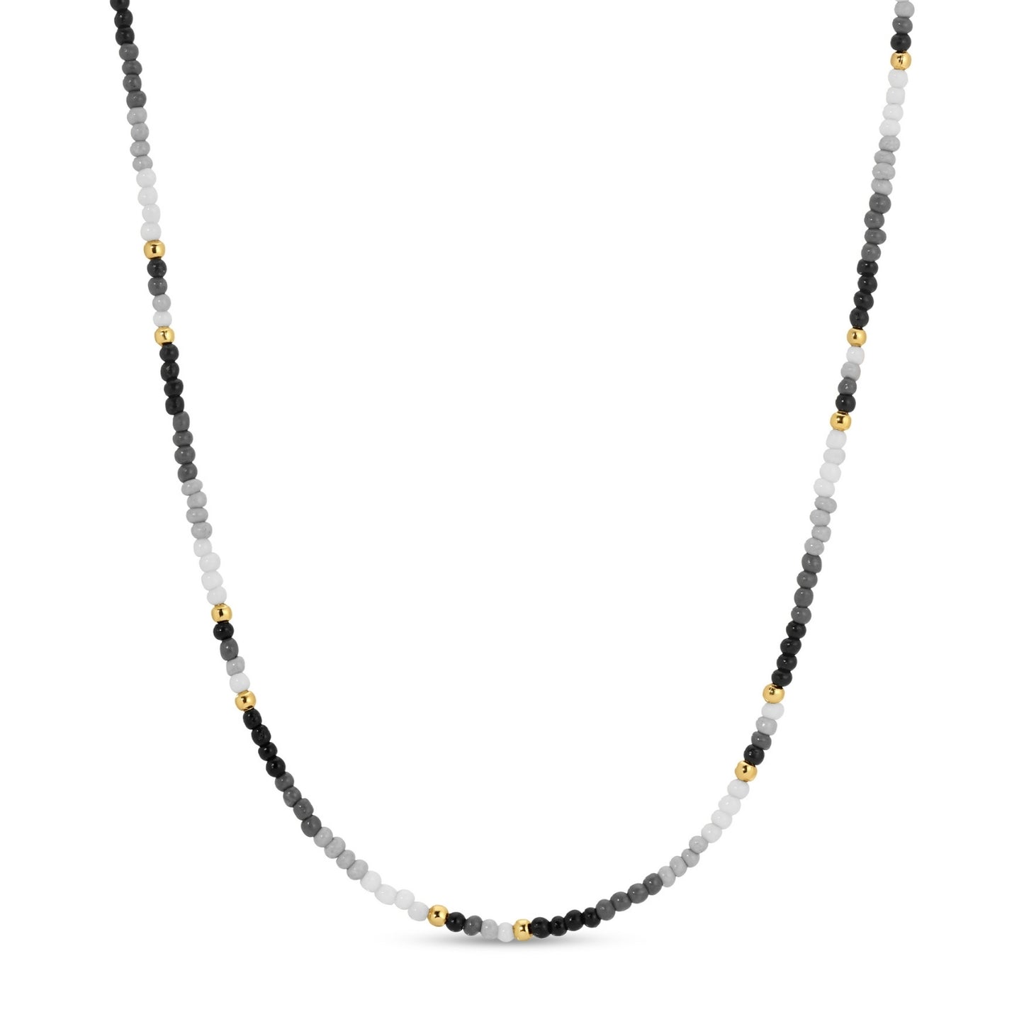 Set/8 Assorted 2mm seed bead necklaces