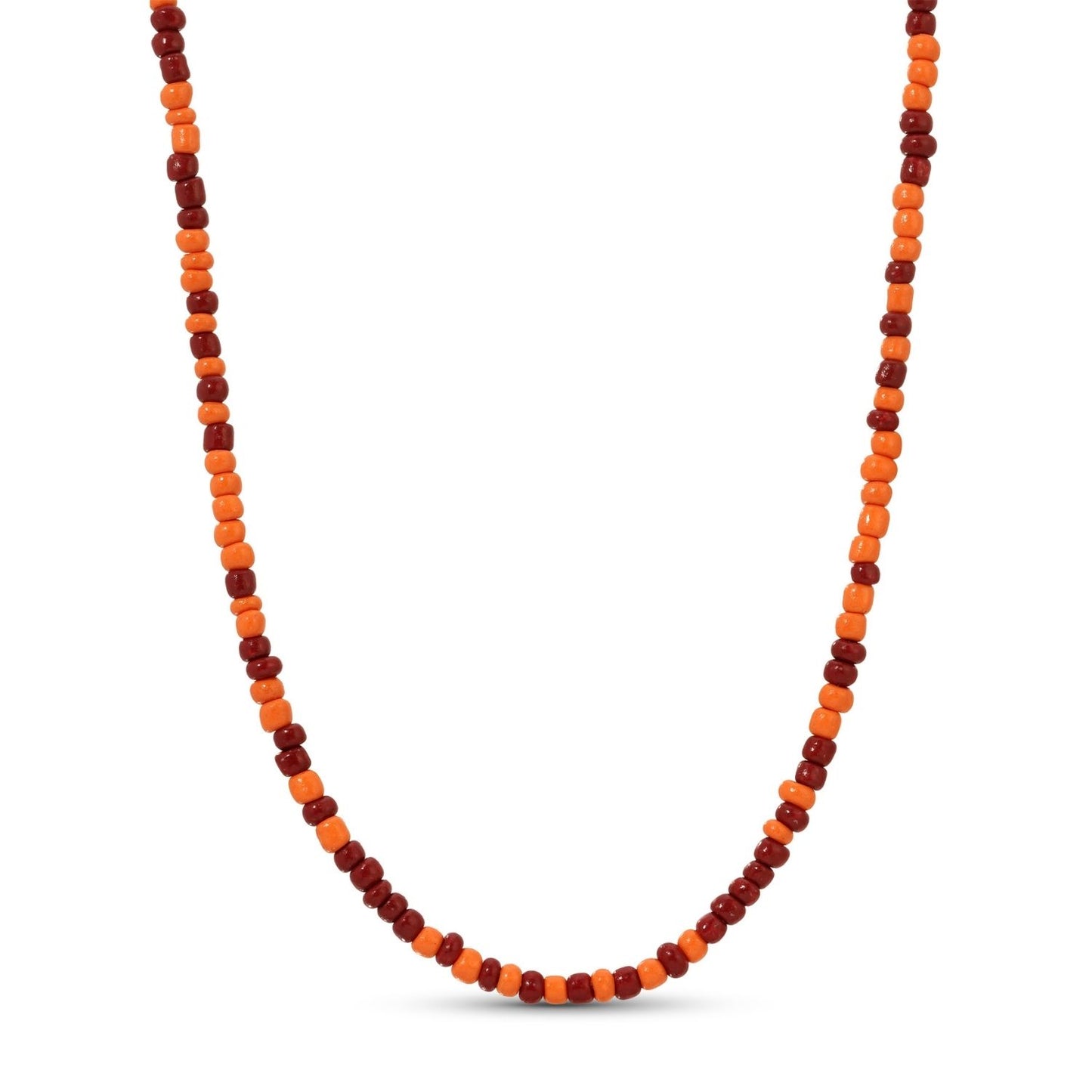 Set/6 Game Day Large Seed Bead Necklaces