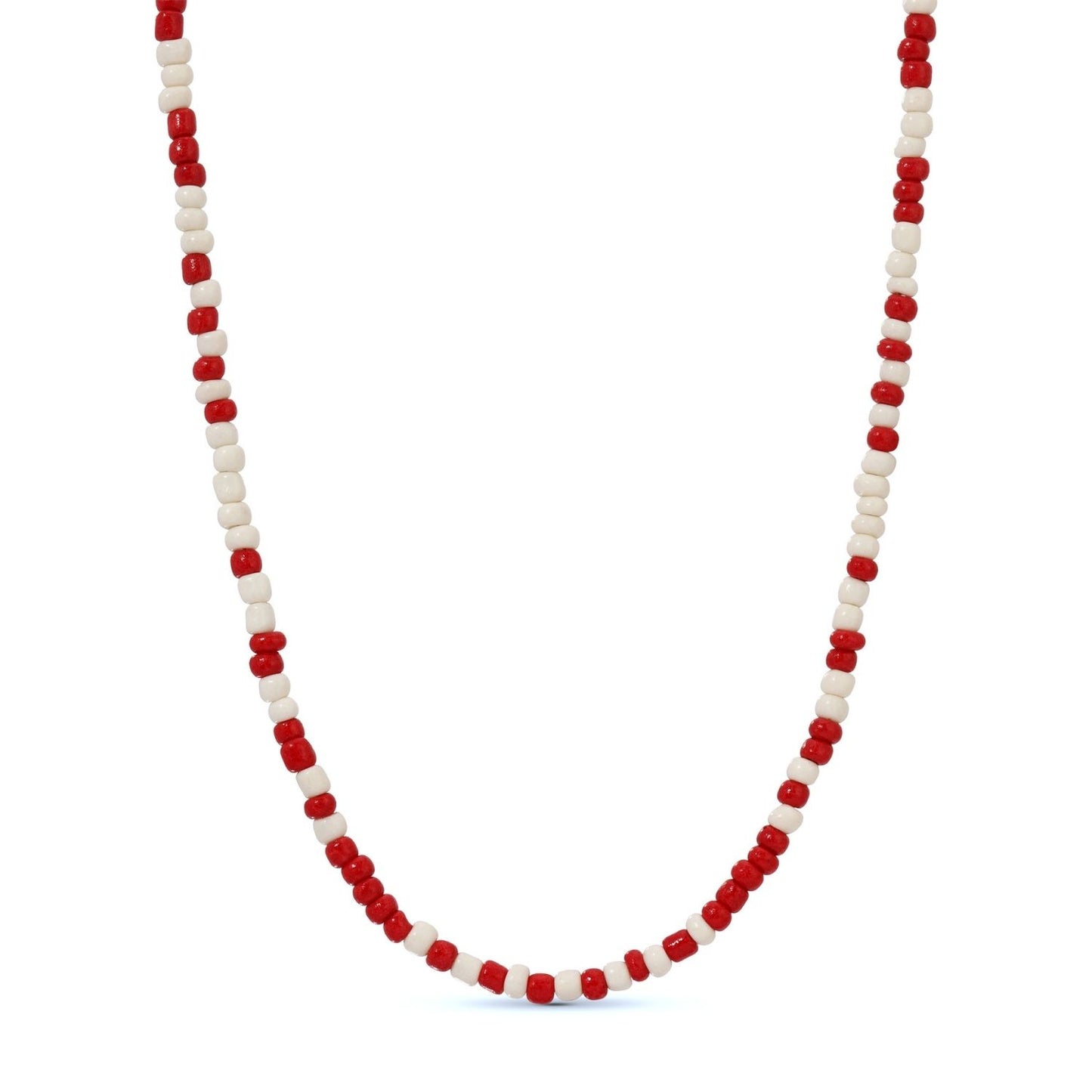 Set/6 Game Day Large Seed Bead Necklaces