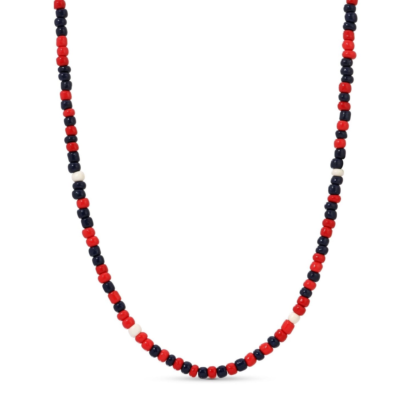 Set/6 Game Day Large Seed Bead Necklaces