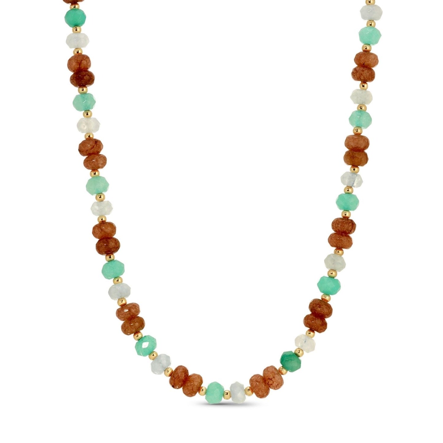 Vibrant Stone Statement Necklace