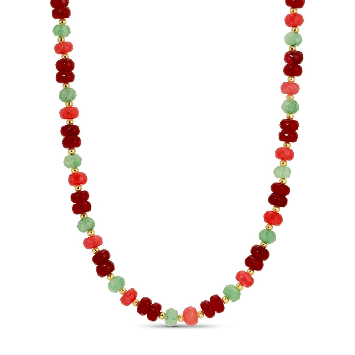 Vibrant Stone Statement Necklace