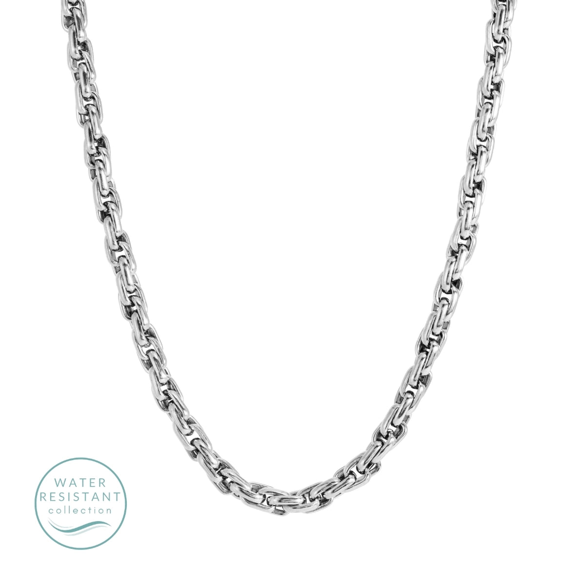Statement Chain Necklace, Water-Resistant