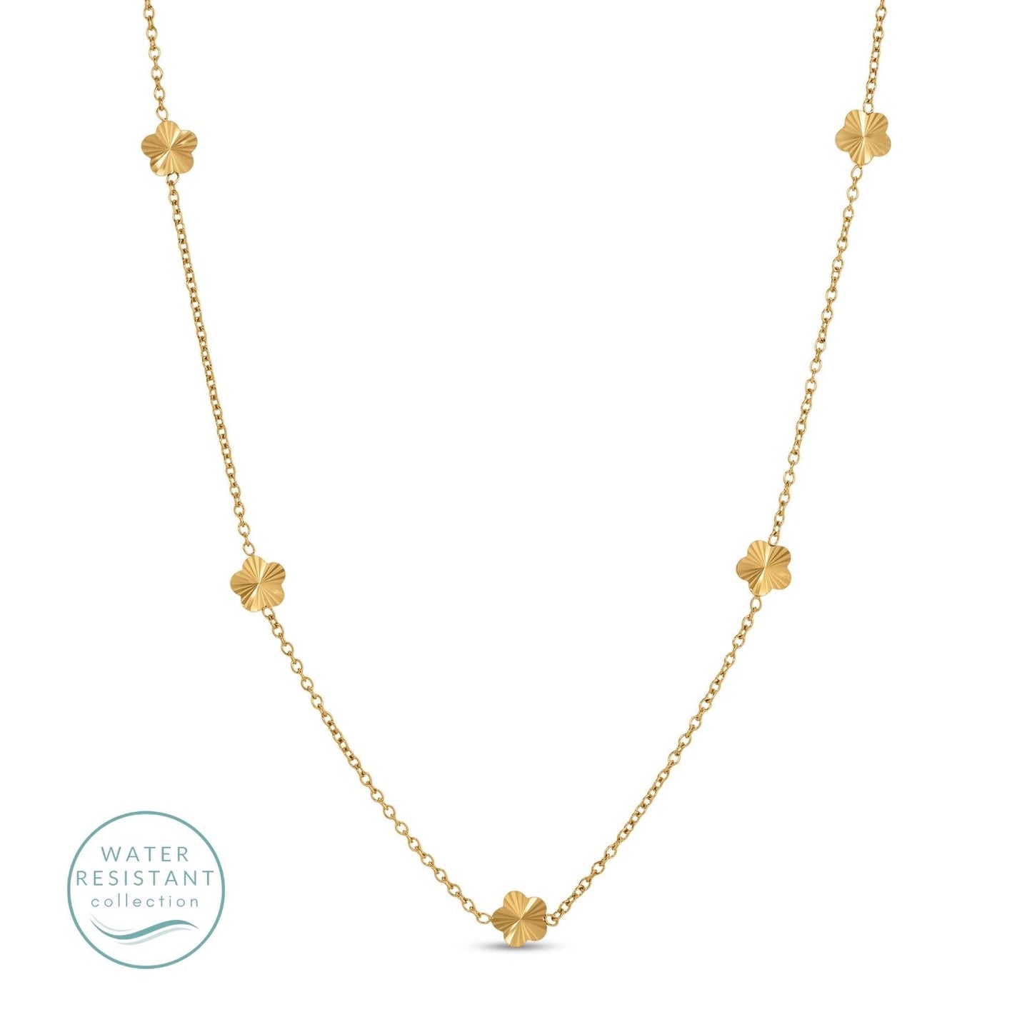 Delicate Fleurs Water Resistant Necklace