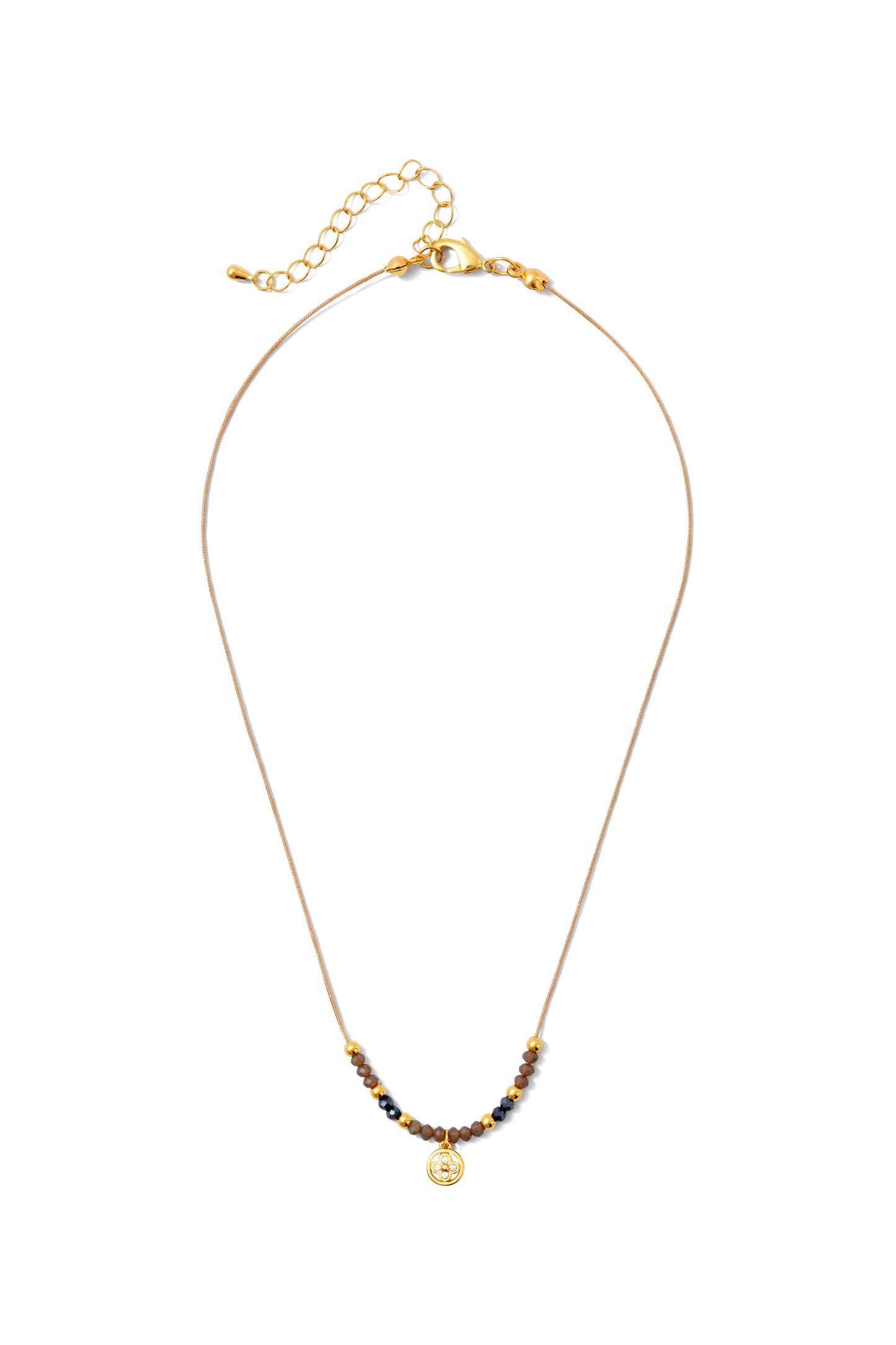 Set/8 Beaded Charm Necklaces
