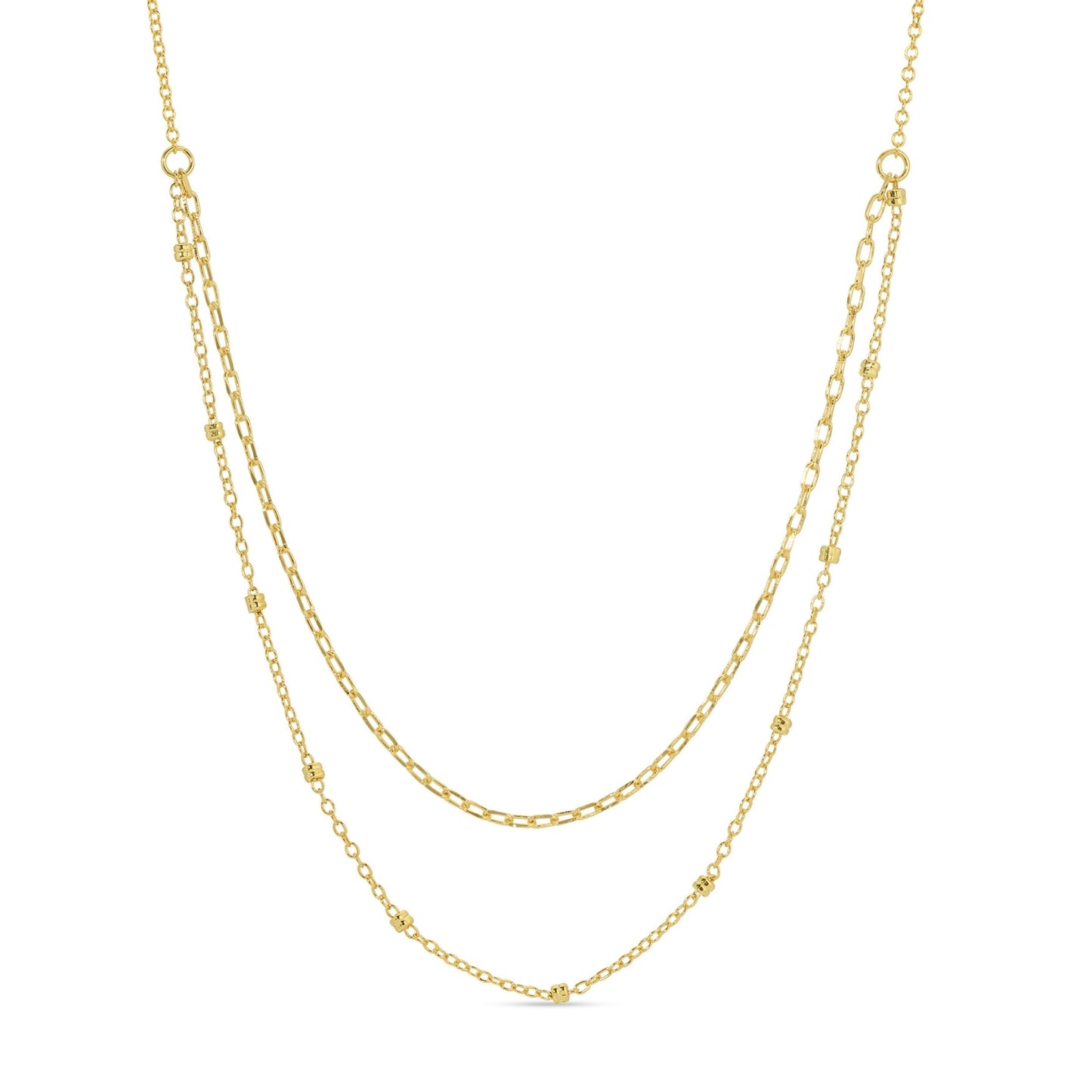Delicate Double Appeal Necklace