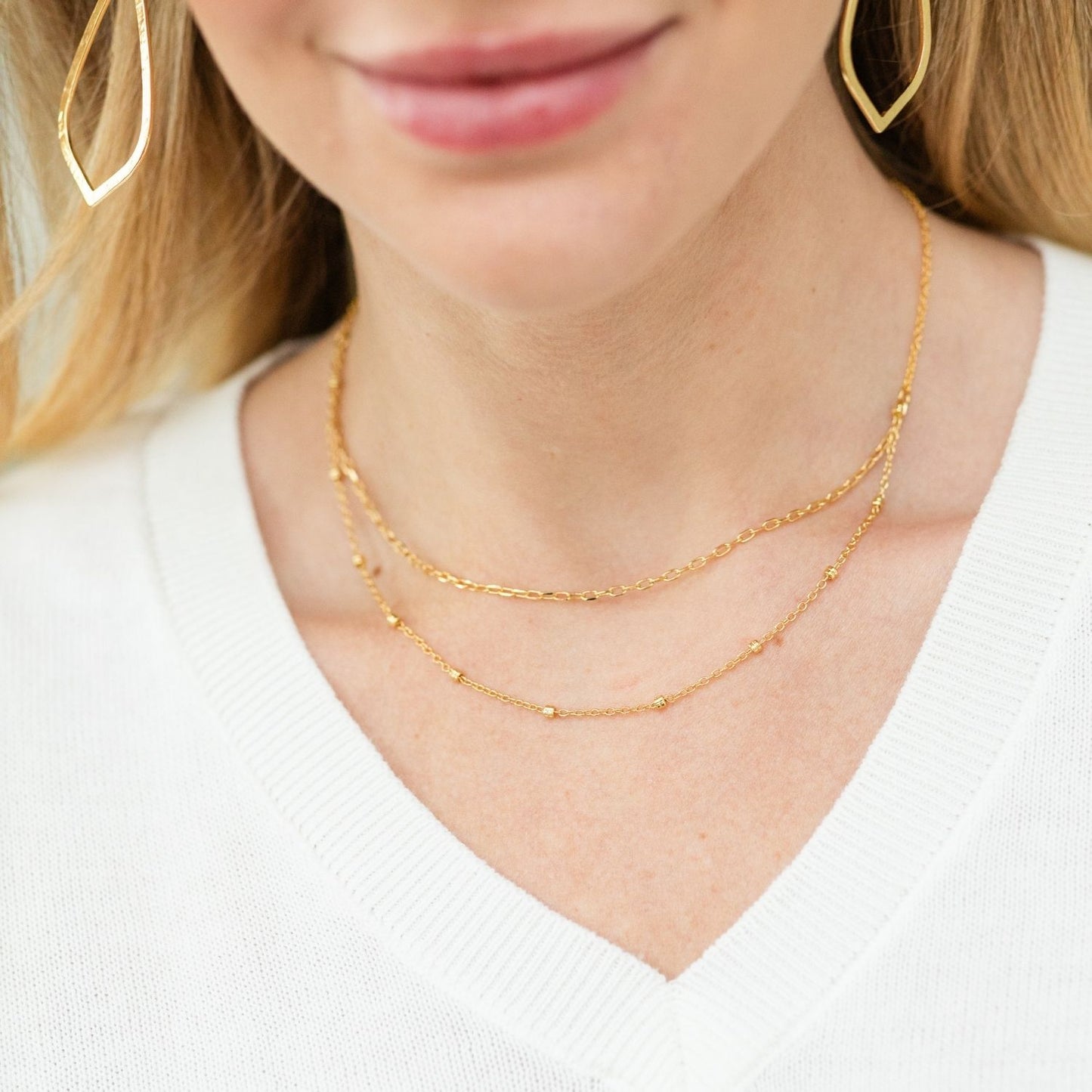 Delicate Double Appeal Necklace