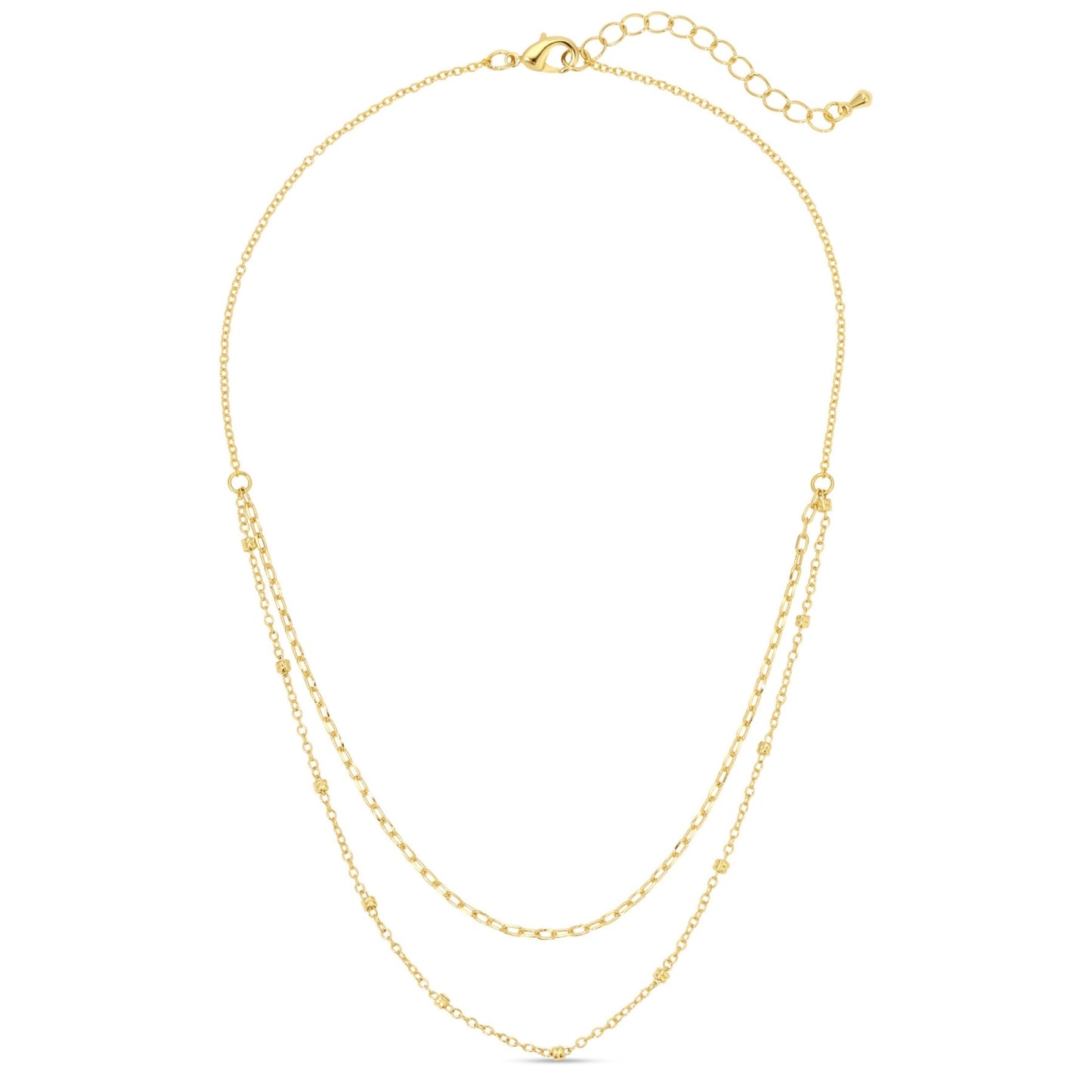 Delicate Double Appeal Necklace