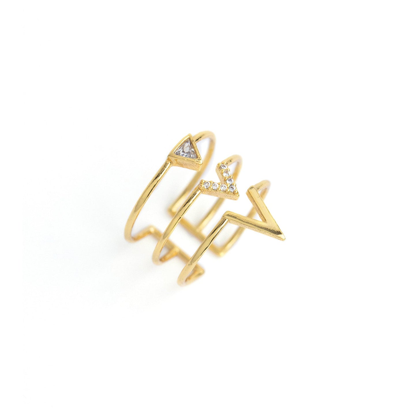 Adjustable Triangle Ring