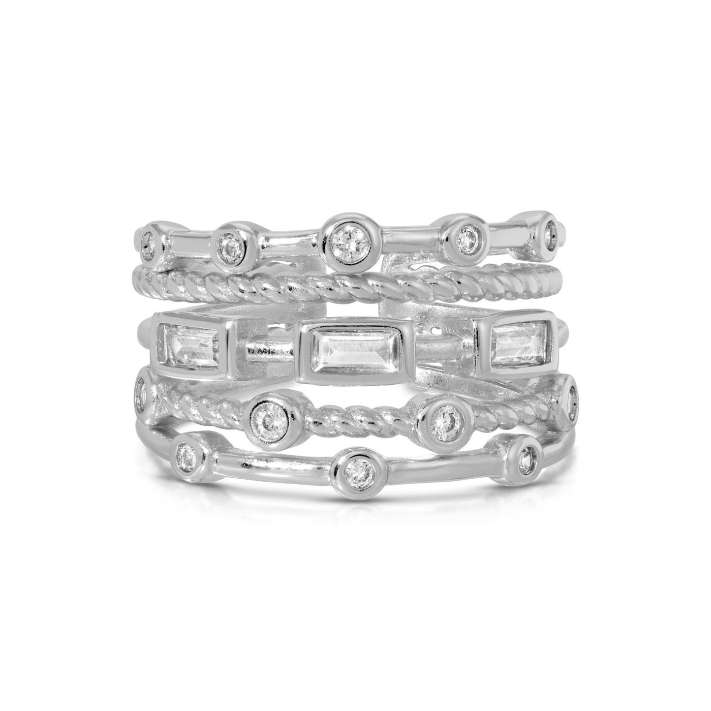 Layered Statement Ring