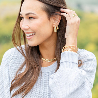 Layered Textured Cuff