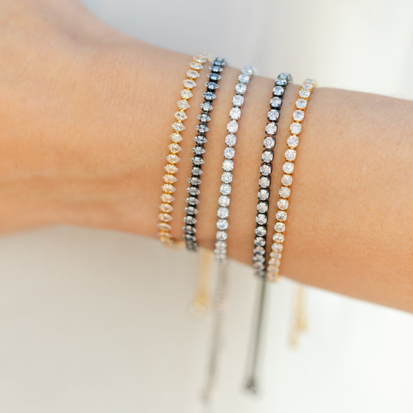 3mm Pulley Tennis Bracelet