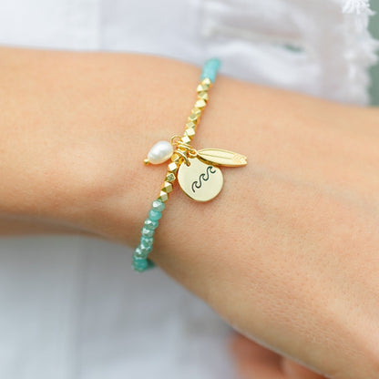 Ride The Wave Stretch Bracelet