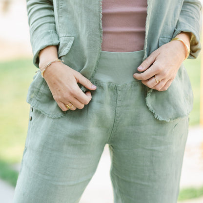 Linen Capris