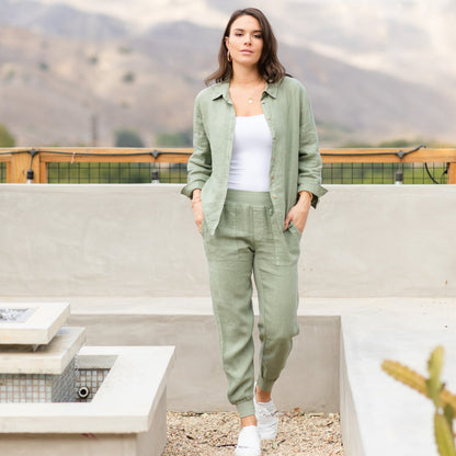 Linen Joggers