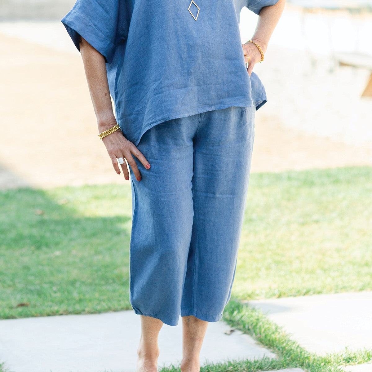 Linen Capris