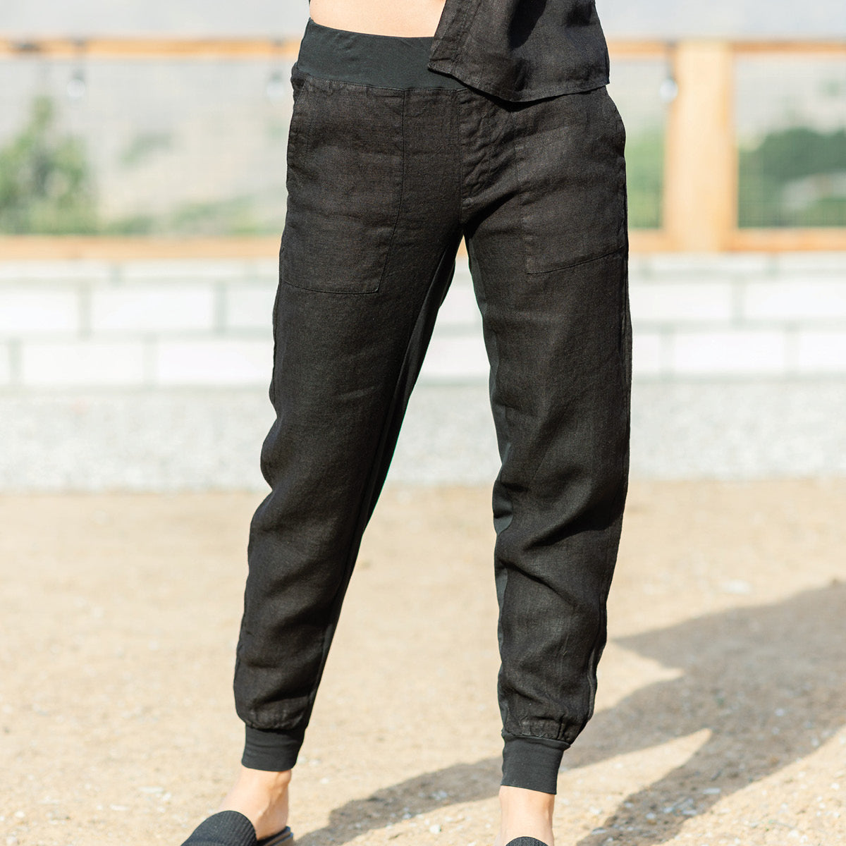 Linen Joggers