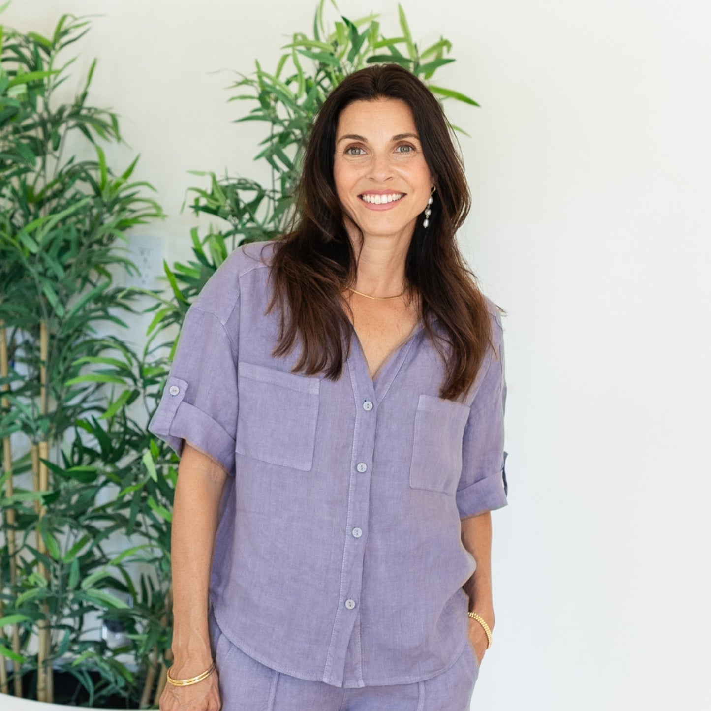 Linen Camp Shirt