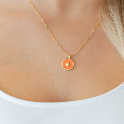 Swish! Basketball Pendant Necklace