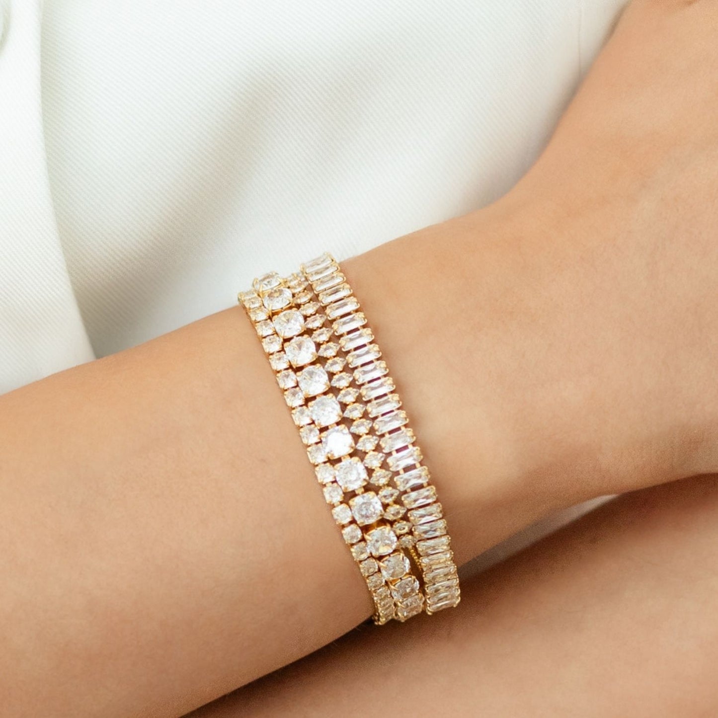 3mm Pulley Tennis Bracelet