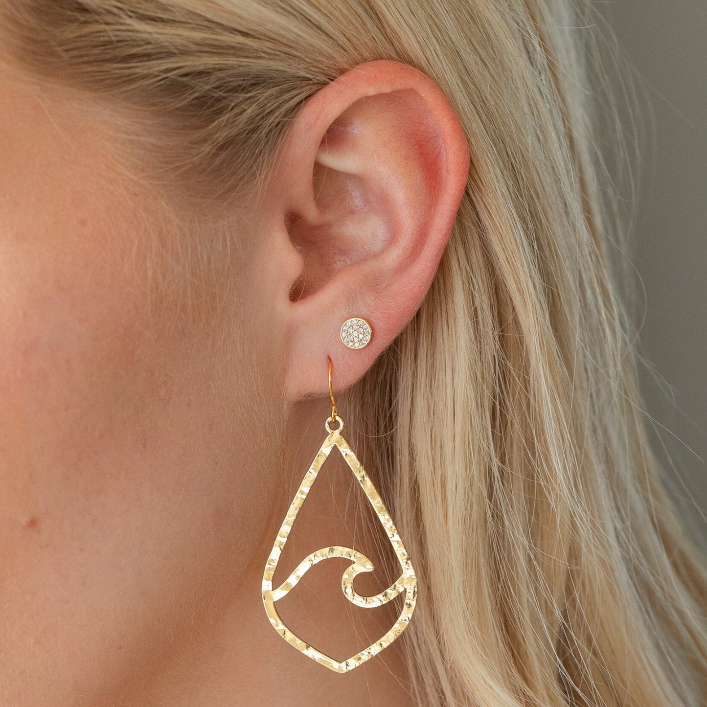 The Ocean is Calling, Long Wave Earrings