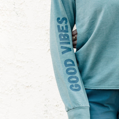 GOOD VIBES Hooded Sweatshirt