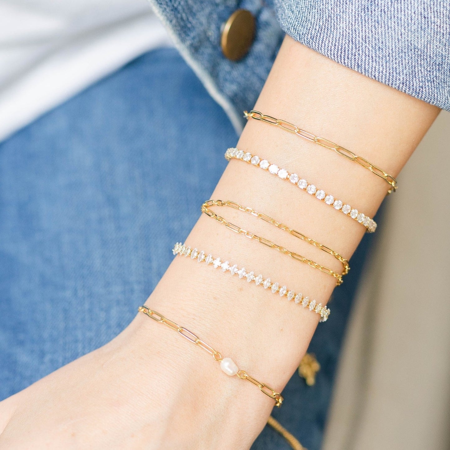 3mm Pulley Tennis Bracelet