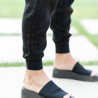 Linen Joggers