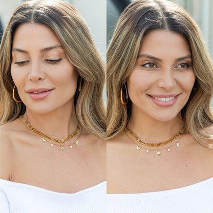 Look to the Sky Necklace, Water Resistant
