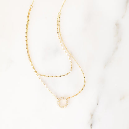 Double Layer Appeal CZ Open Circle
