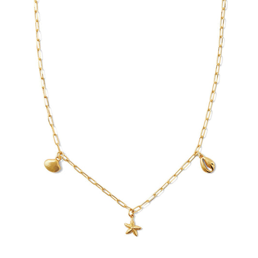 Ocean Inspiration Paperclip Necklace