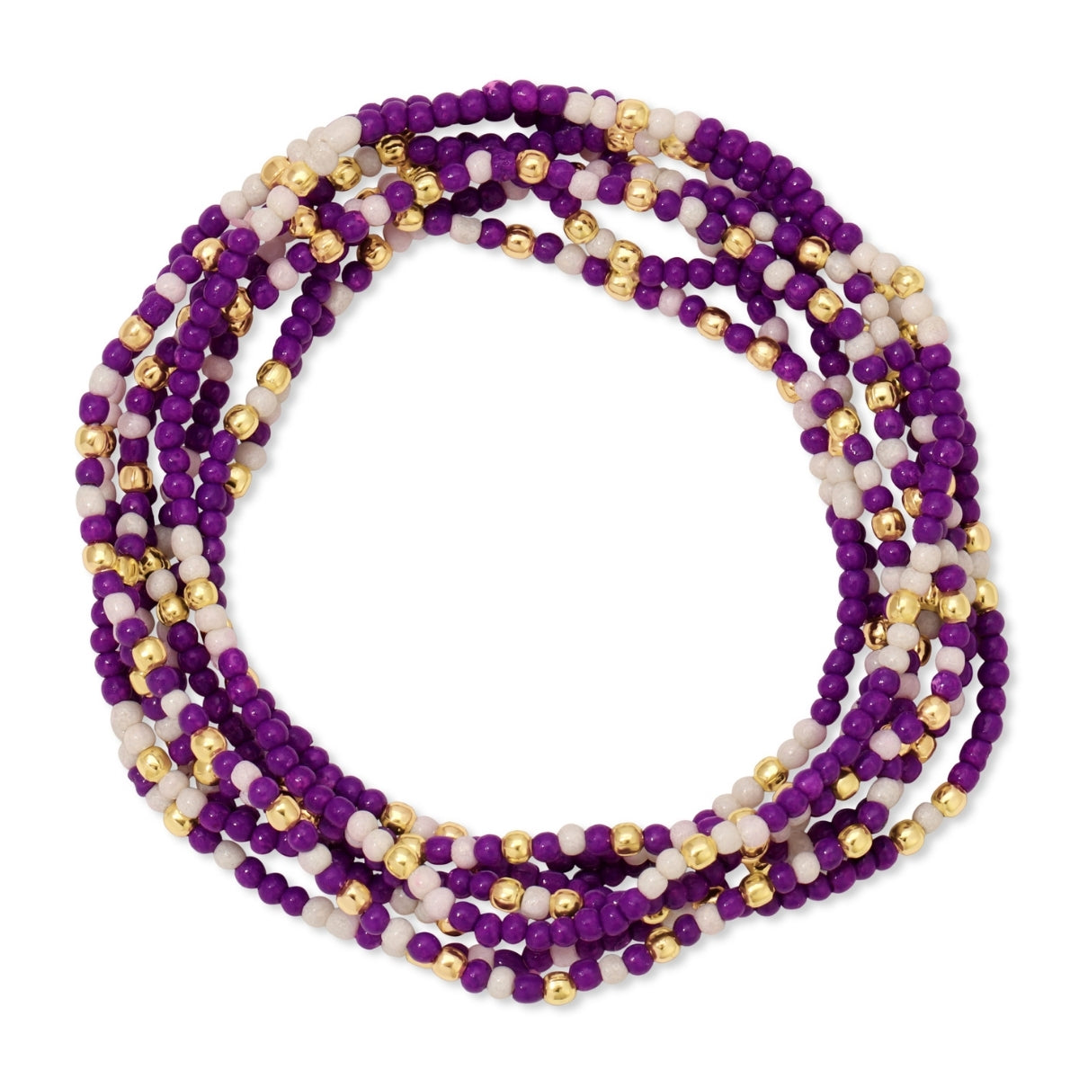 Set/24 Stretch Beaded Game Day Bracelets