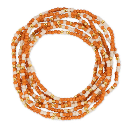 Set/24 Stretch Beaded Game Day Bracelets
