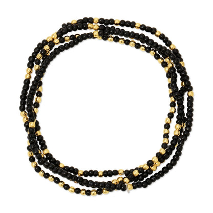 Set/24 Stretch Beaded Solid Game Day Bracelets