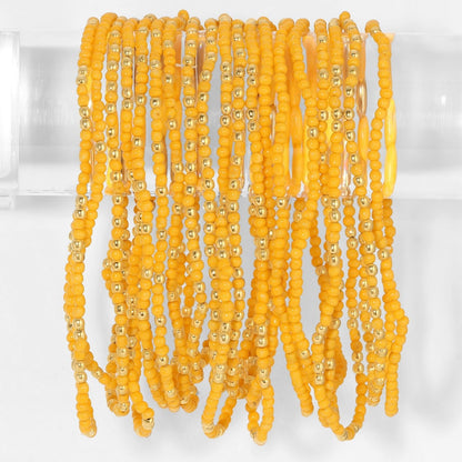 Set/24 Stretch Beaded Solid Game Day Bracelets